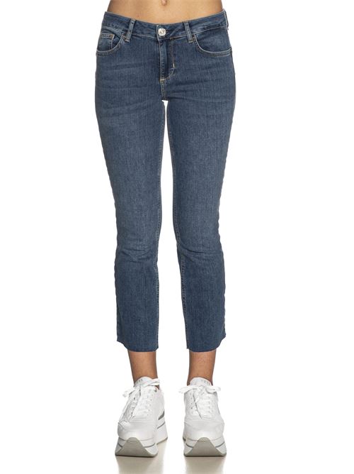 Blue cotton jeans Liu Jo | UA4022D4896.78738